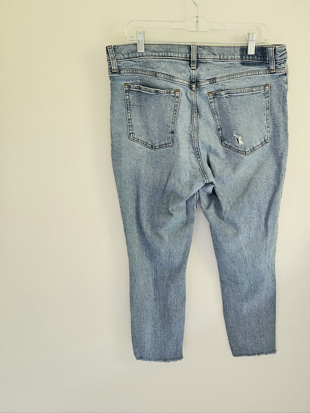 Abercrombie & Fitch Skinny High Rise Blue Jeans - Picture 3 of 3